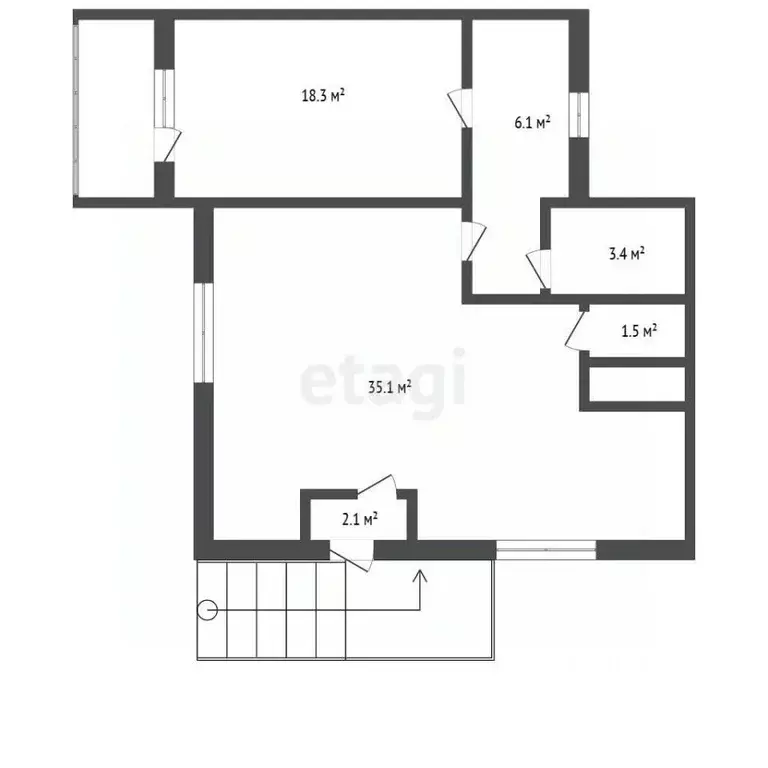 Офис в Ростовская область, Ростов-на-Дону ул. Еременко, 60/10 (65 м) - Фото 2