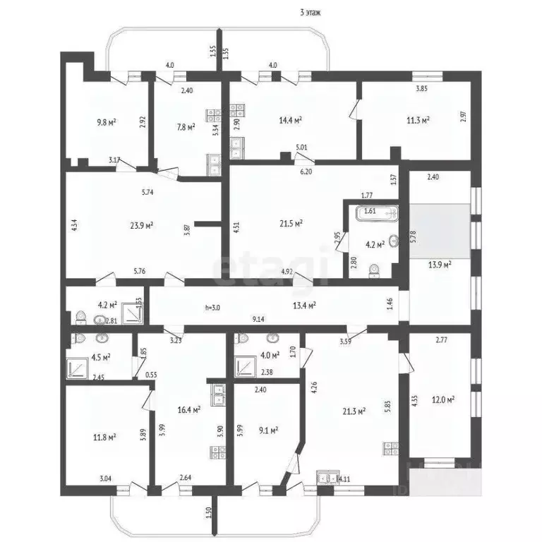 Дом в Крым, Ялта ул. Ломоносова, 39В (784 м) - Фото 2