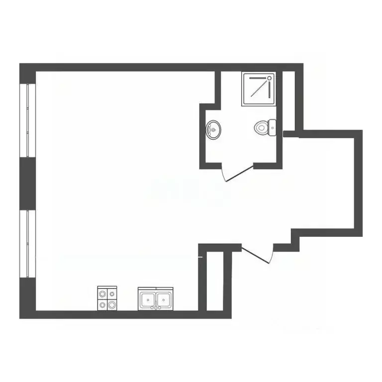 1-к кв. Москва Волгоградский просп., 32/3к7 (36.7 м) - Фото 2