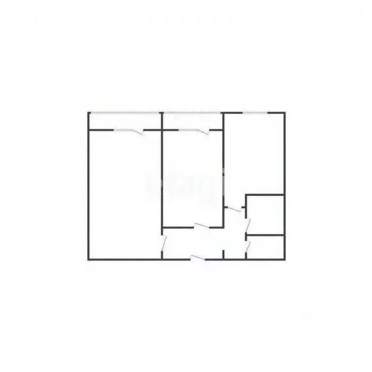 2-к кв. Курская область, Курск ул. Энгельса, 115/4 (63.1 м) - Фото 2