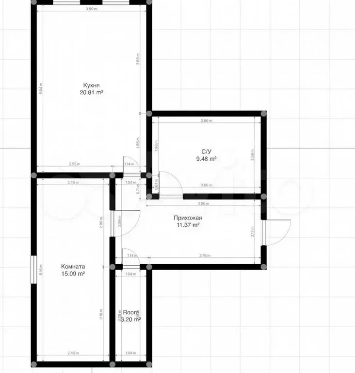 Продам помещение свободного назначения, 53.59 м - Фото 0