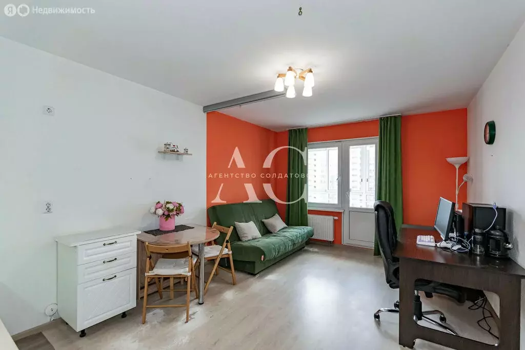 Квартира-студия: Екатеринбург, Рассветная улица, 8к3 (26.4 м) - Фото 2