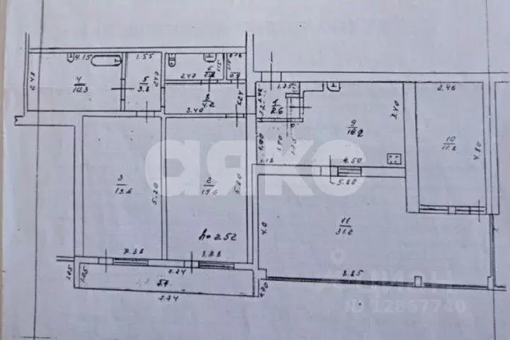 3-к кв. Краснодарский край, Горячий Ключ Псекупская ул., 128Б (135.0 ... - Фото 2