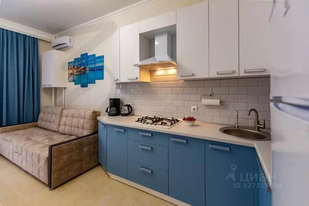 Студия Краснодарский край, Геленджик Крымская ул., 22к20 (51.0 м) - Фото 1