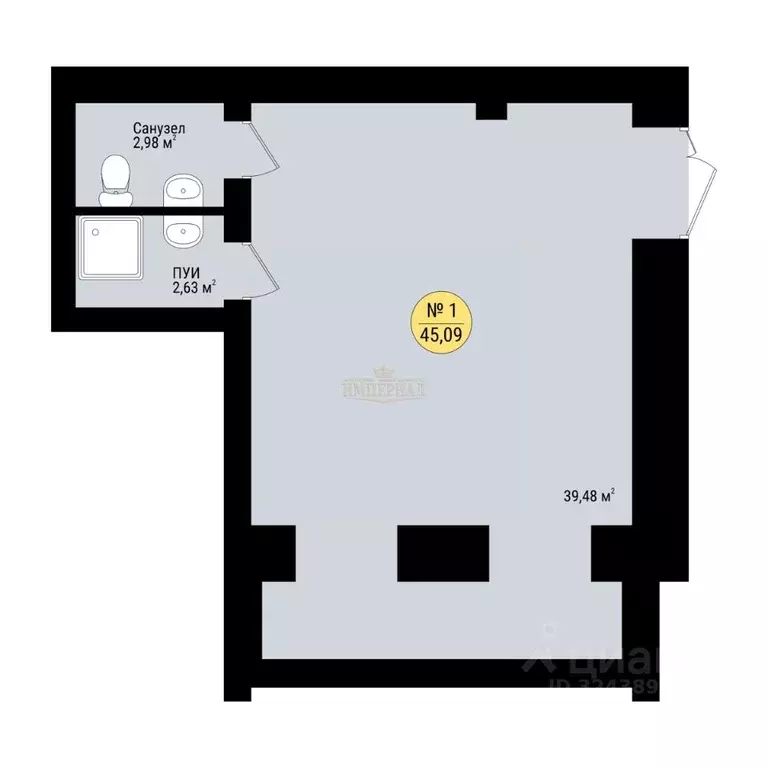 Помещение свободного назначения в Марий Эл, Йошкар-Ола городской ... - Фото 1