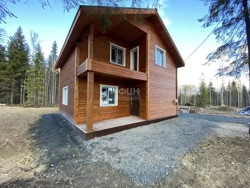Дом в Карелия, Прионежский район, пос. Новая Вилга ул. Западная (128 ... - Фото 1