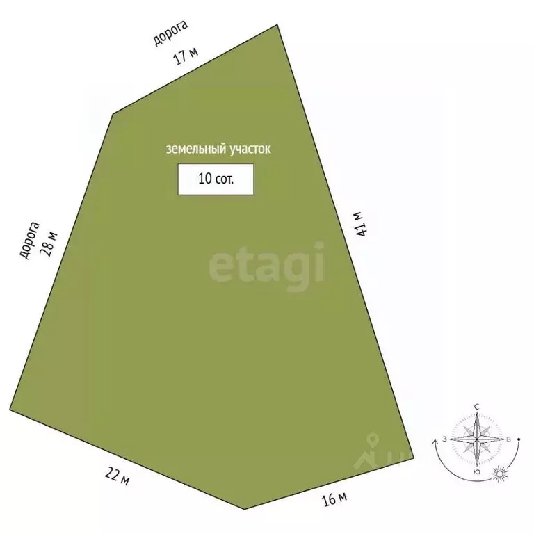Участок в Тюменская область, Тюмень ул. Рублевская (10.0 сот.) - Фото 2
