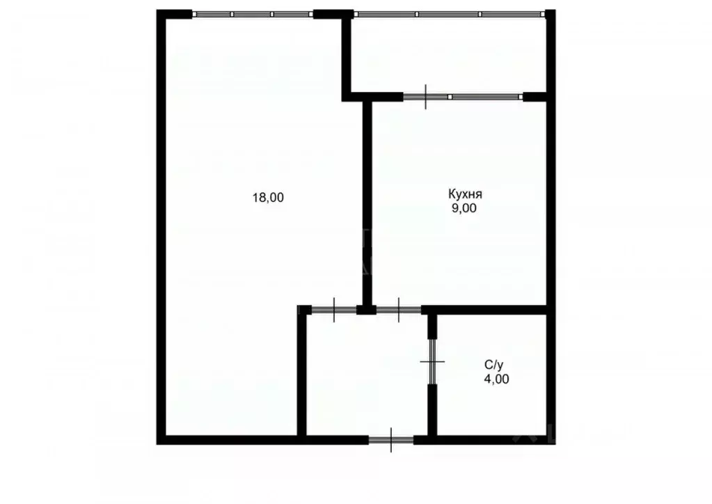 1-к кв. Тюменская область, Тюмень Тарманы мкр, ул. Малышева, 16/1 ... - Фото 1