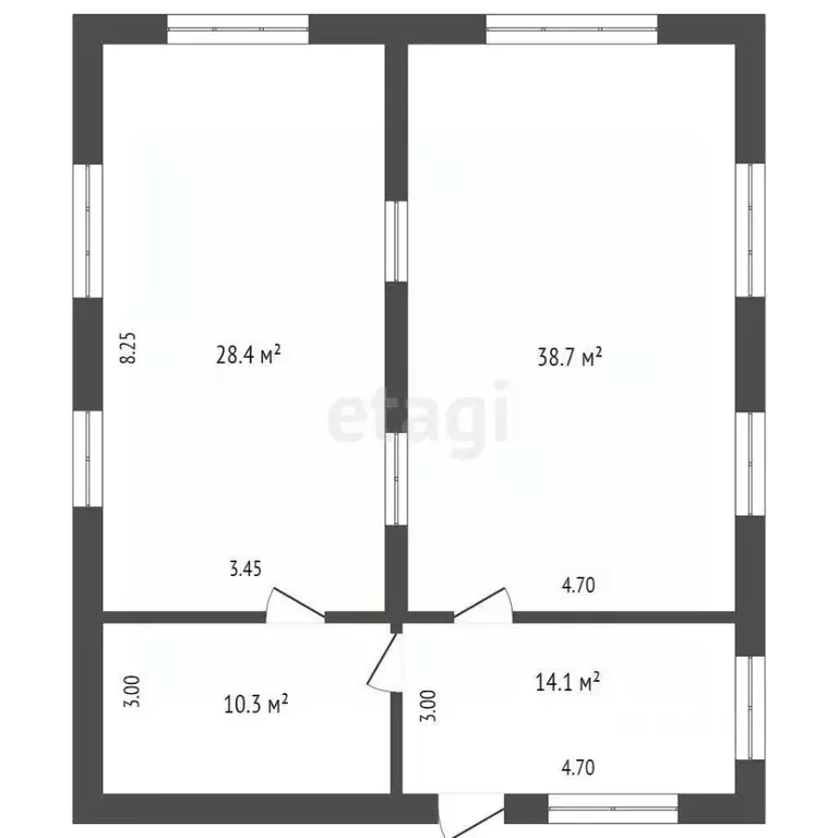 Дом в Вологодская область, с. Сямжа ул. Тимонинская, 13 (150 м) - Фото 2