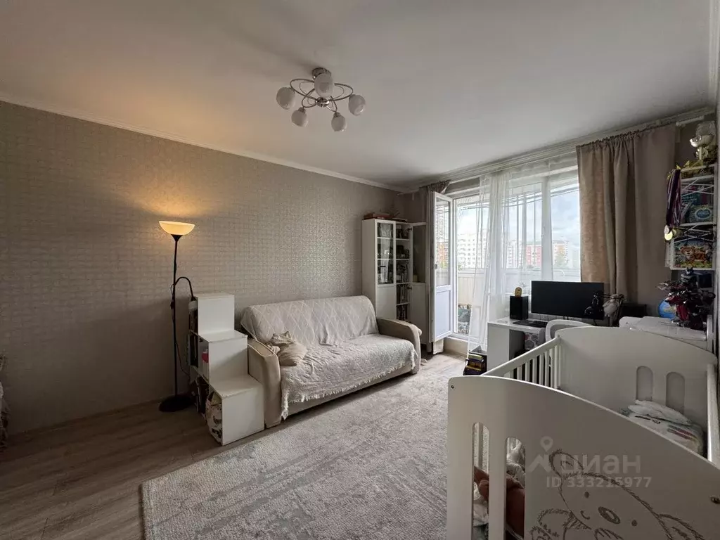 1-к кв. Москва ул. Марьинский Парк, 9К2 (38.0 м) - Фото 1