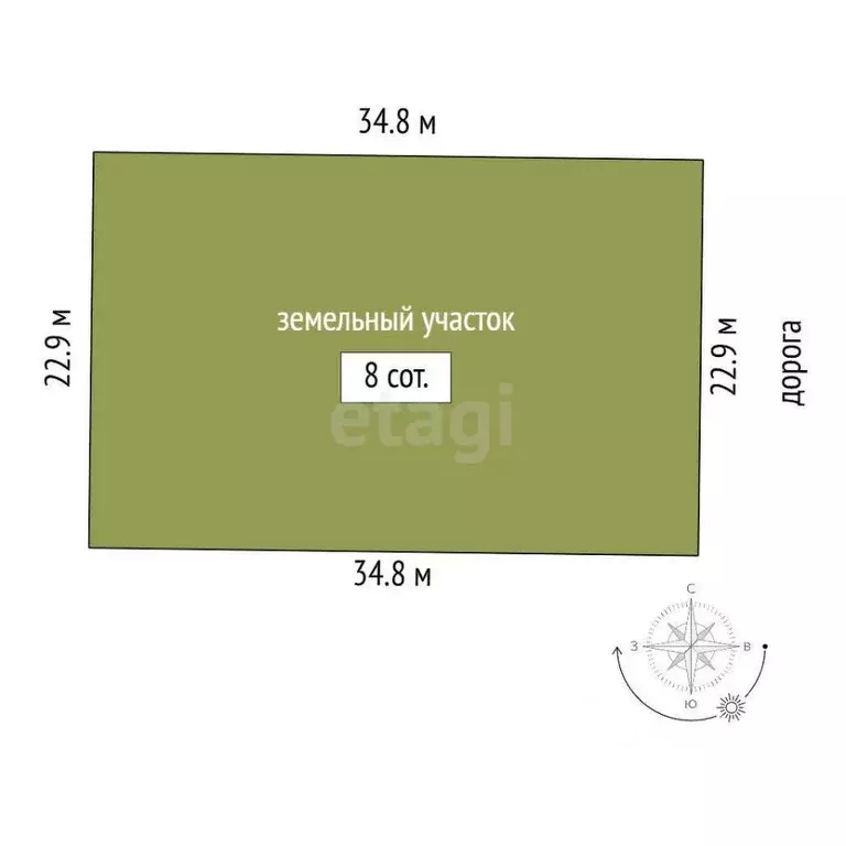 Участок в Башкортостан, Стерлитамакский район, Казадаевский сельсовет, ... - Фото 2