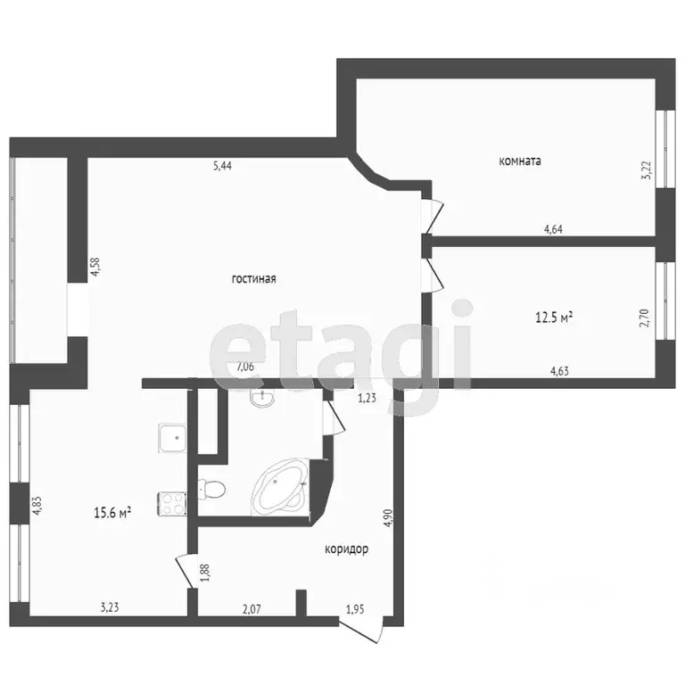 3-к кв. Ямало-Ненецкий АО, Новый Уренгой Мирный мкр, 1/6А (98.9 м) - Фото 2
