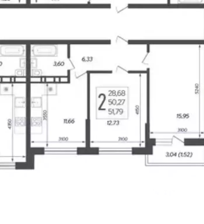 2-к кв. Краснодарский край, Краснодар ул. Имени Владимира ... - Фото 1