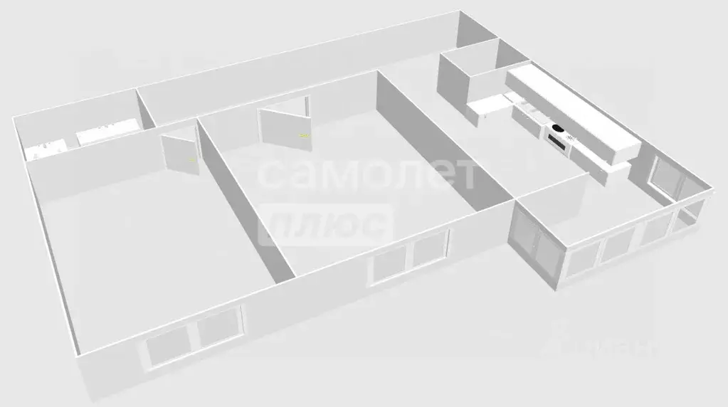 2-к кв. Пензенская область, Пенза ул. Генерала Глазунова, 19 (53.9 м) - Фото 2