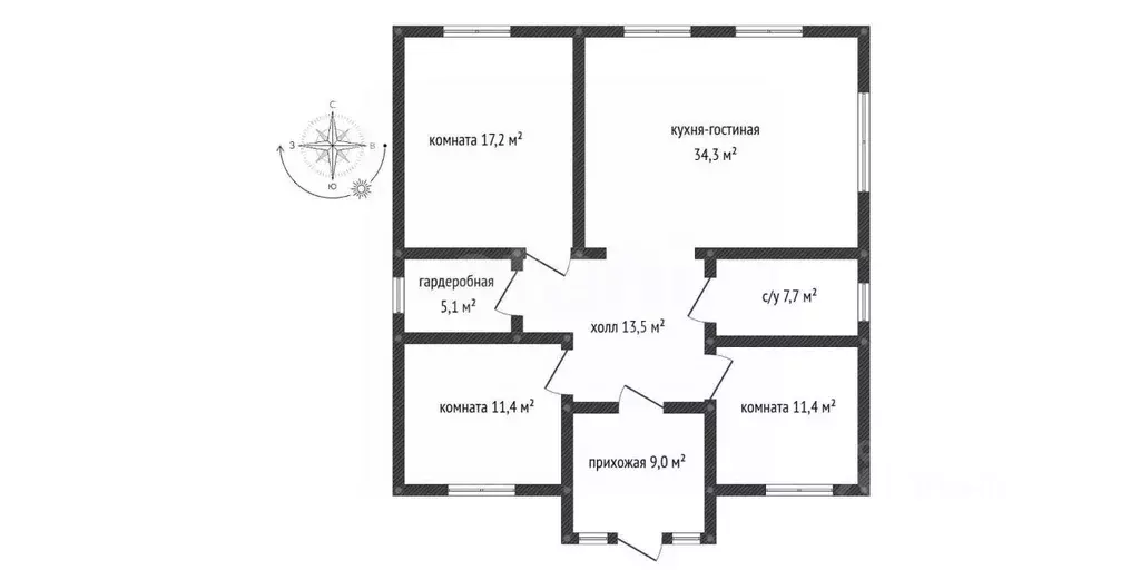 Дом в Краснодарский край, Краснодар пос. Индустриальный, ул. Мирная, ... - Фото 2