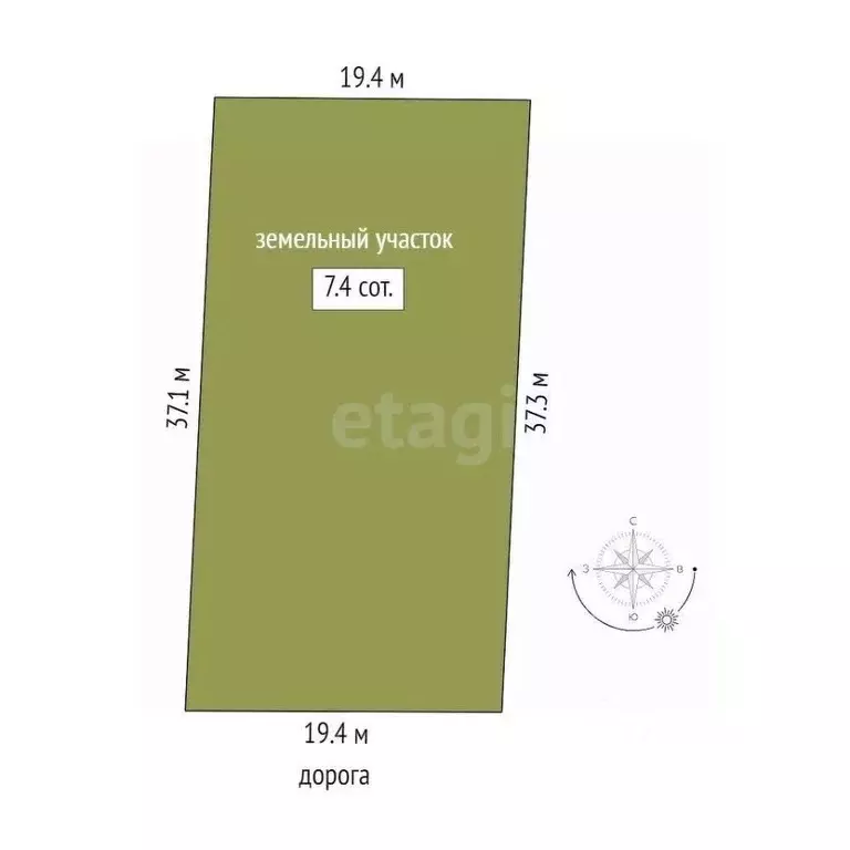 Участок в Тюменская область, Тюмень Царево садовое товарищество,  ... - Фото 2