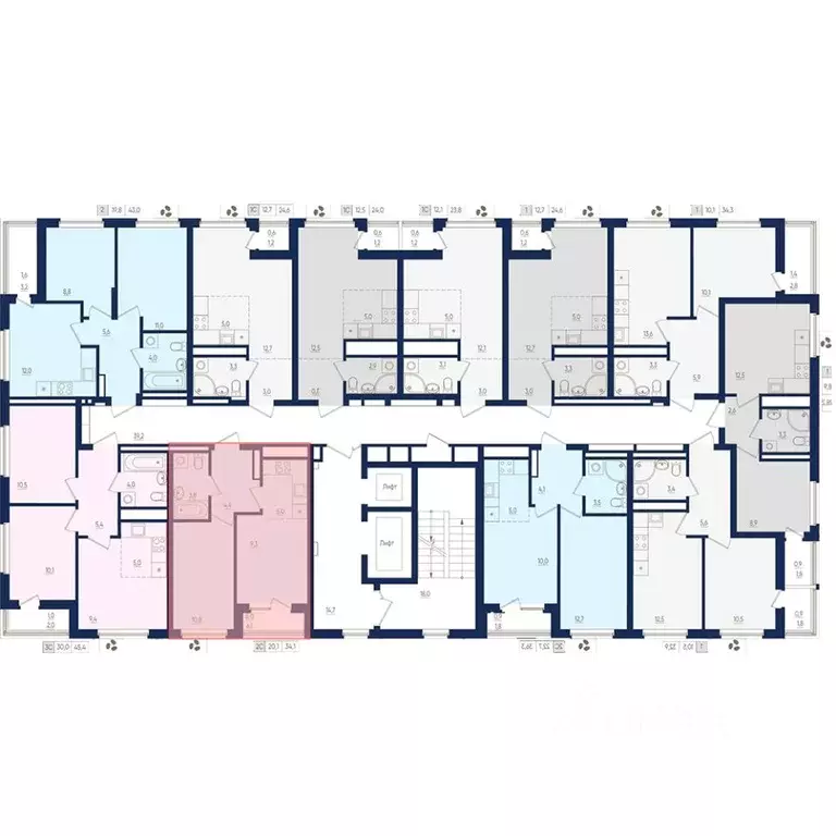 2-к кв. Башкортостан, Уфа бул. Яркий (34.1 м) - Фото 2