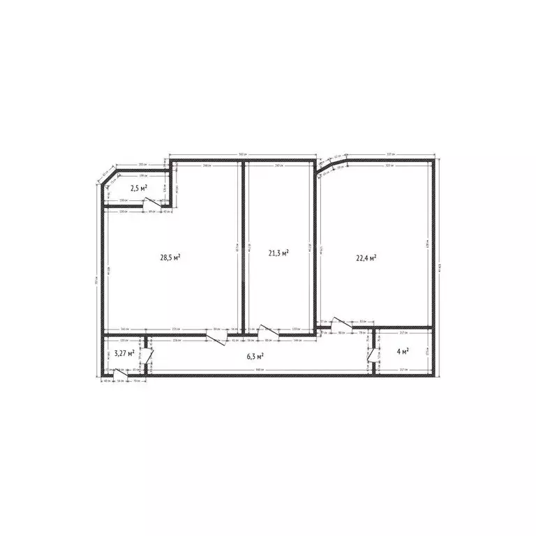 2-комнатная квартира: Махачкала, улица Устарбекова, 6 (94 м) - Фото 1