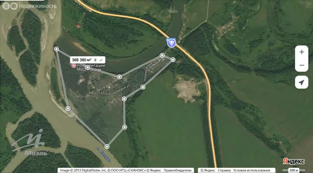 Участок в Красногорский район, посёлок Мост Иша, Полевая улица (20 м) - Фото 1