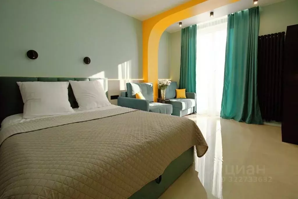 1-к кв. Краснодарский край, Сочи ул. Ленина, 290/8к1 (33.0 м) - Фото 1