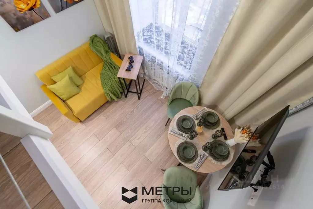Студия Санкт-Петербург Захарьевская ул., 12 (32.9 м) - Фото 1