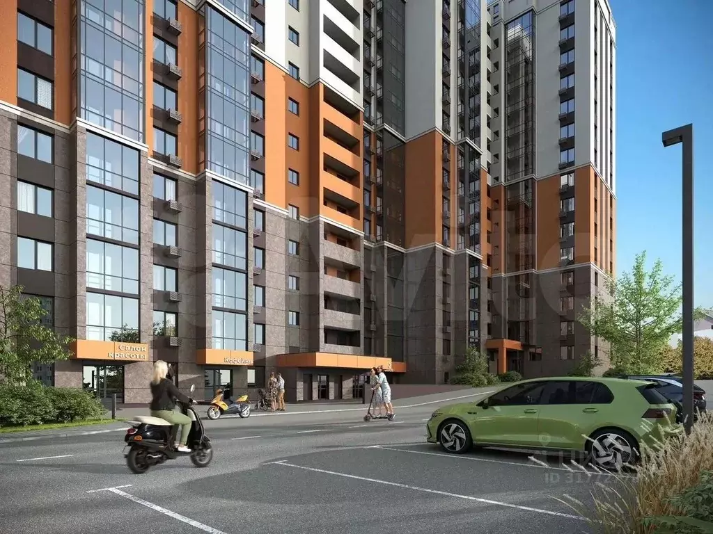 2-к кв. Пензенская область, Пенза ул. Богданова, 34 (76.1 м) - Фото 2