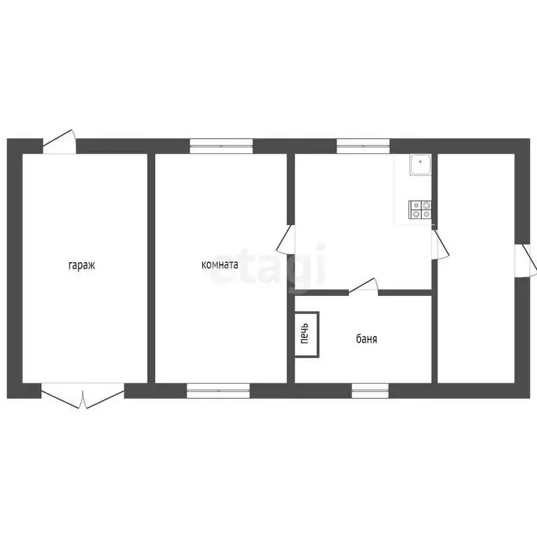 Дом в Тюменская область, Заводоуковский муниципальный округ, СОТ № 1 ... - Фото 1