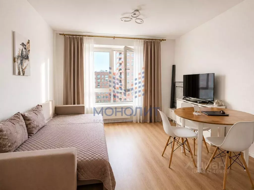 Квартира, студия, 21.2 м - Фото 1