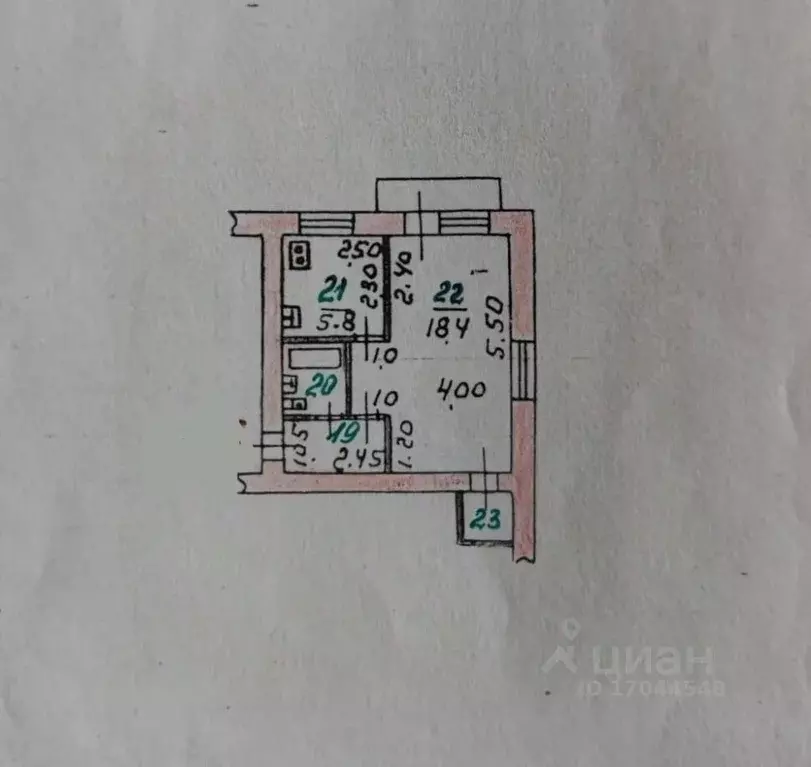 1-к кв. Орловская область, Орел ул. 1-я Курская, 1 (31.7 м) - Фото 1