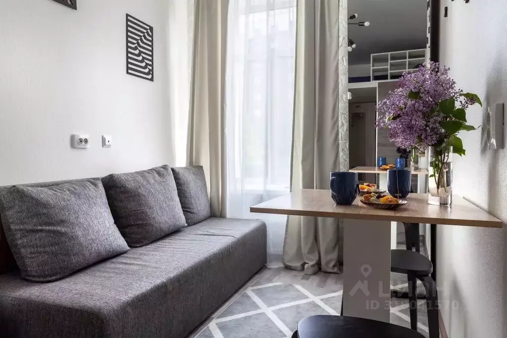 Студия Санкт-Петербург Клинский просп., 27 (16.0 м) - Фото 0