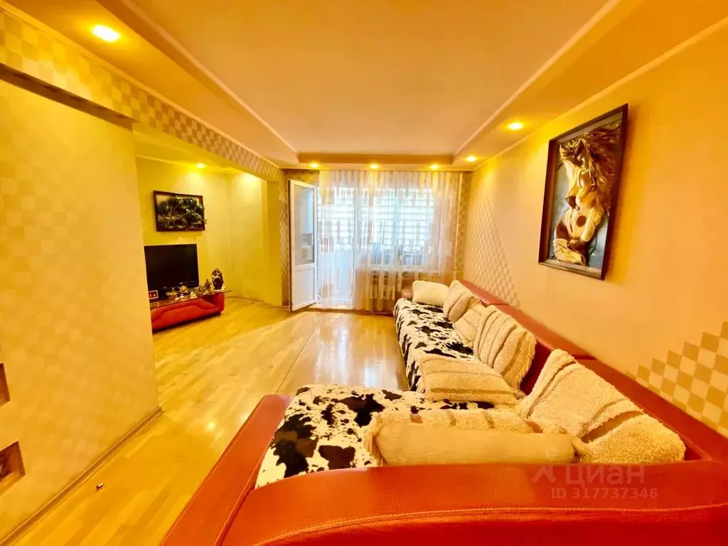 3-к кв. Иркутская область, Ангарск 95-й кв-л, 19 (86.2 м) - Фото 0