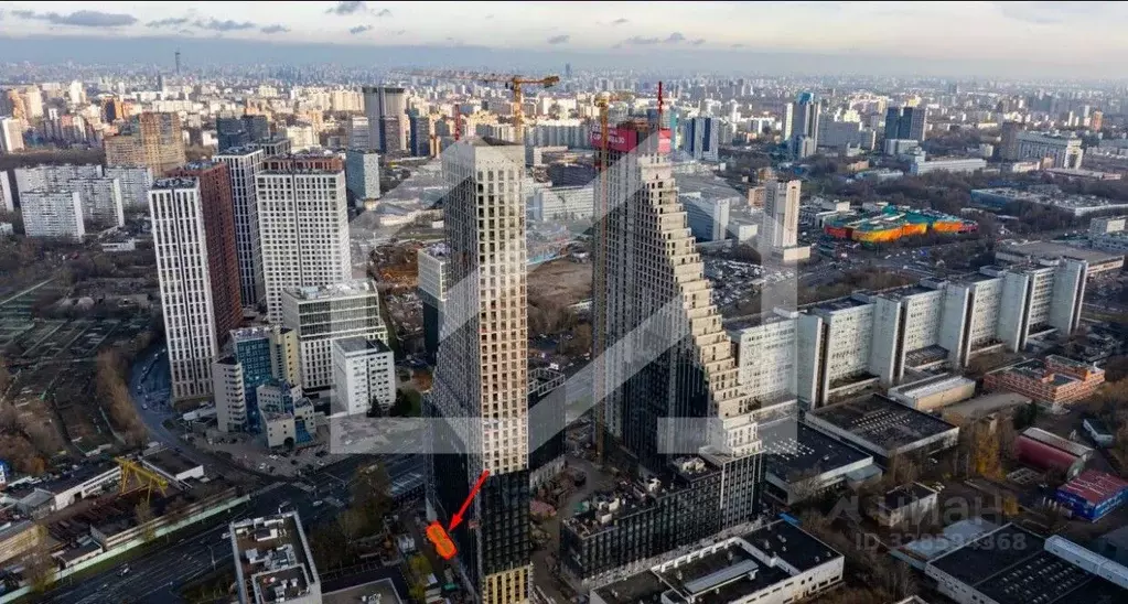 Помещение свободного назначения в Москва дом Обручева 30 тер., к2 (122 ... - Фото 2