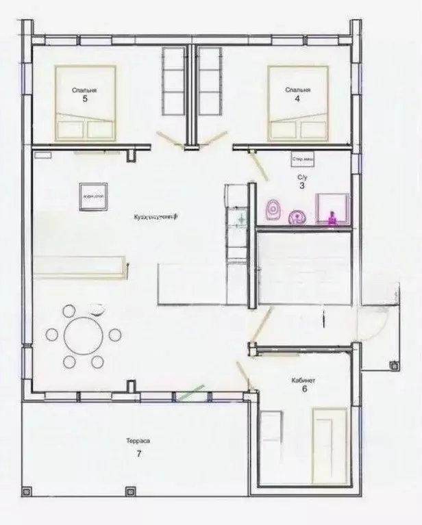 Дом в Санкт-Петербург Елисеевская ул., 31с1 (102 м) - Фото 2