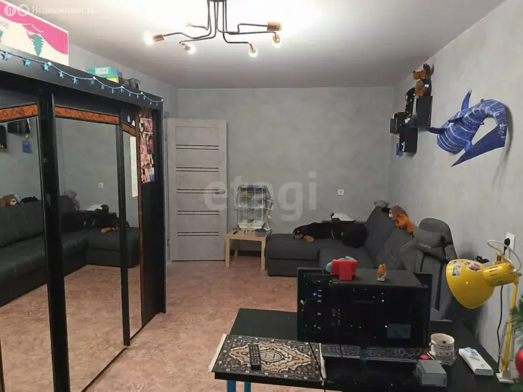 1-комнатная квартира: Омск, микрорайон Заозёрный, проспект Менделеева, ... - Фото 1