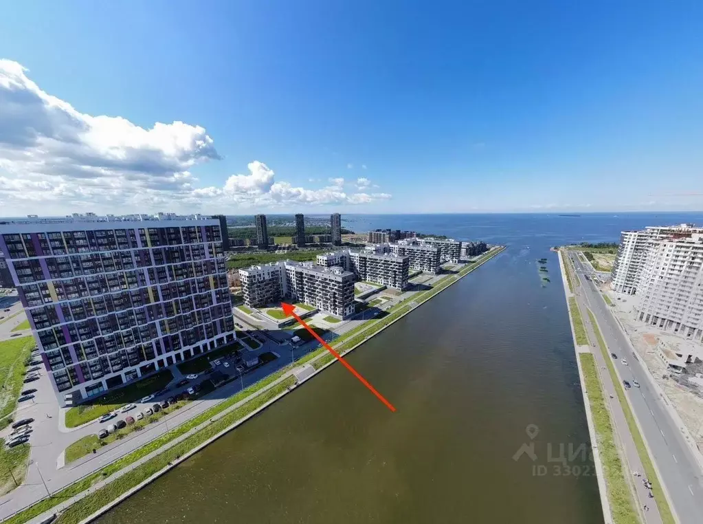 2-к кв. Санкт-Петербург наб. Дудергофского канала, 4к1 (70.0 м) - Фото 2