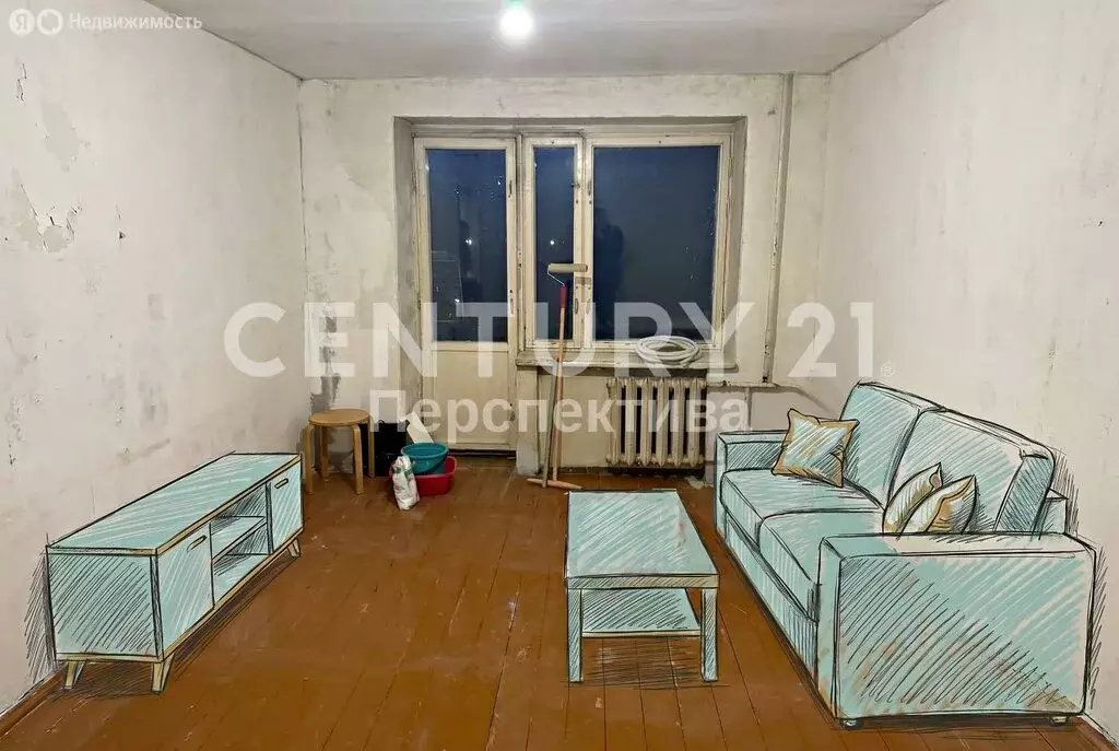 2-комнатная квартира: Люберцы, Красногорская улица, 11А (42.6 м) - Фото 2