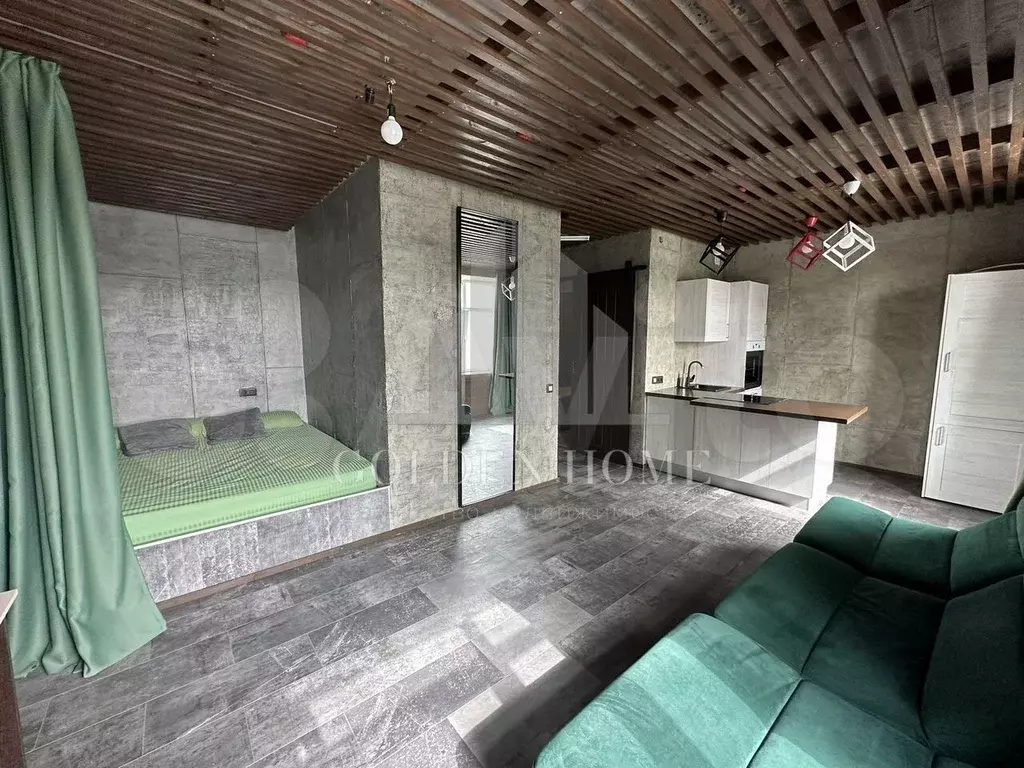 Апартаменты-студия, 40 м, 2/8 эт. - Фото 0