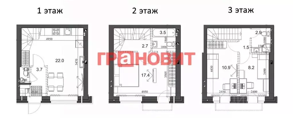 Таунхаус в Новосибирская область, Новосибирский район, Мичуринский ... - Фото 1