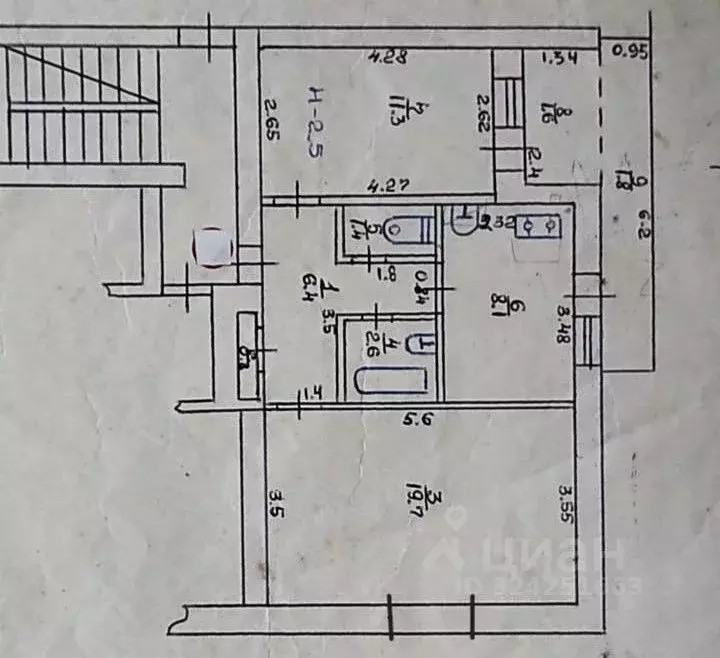 2-к кв. Крым, Феодосия муниципальный округ, Приморский пгт ул. Победы, ... - Фото 1
