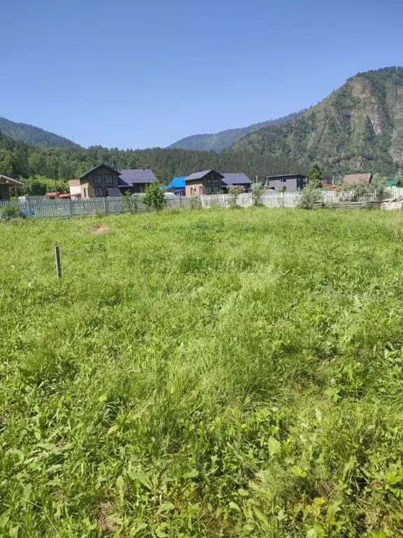 Участок в Алтай, Чемальский район, с. Анос Центральная ул., 41 (10.0 ... - Фото 2