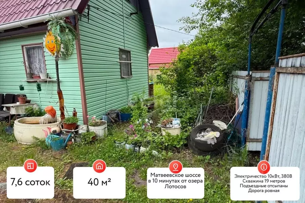 Дом в Хабаровский край, Хабаровский район, Октябрь-2 СНТ ул. ... - Фото 0