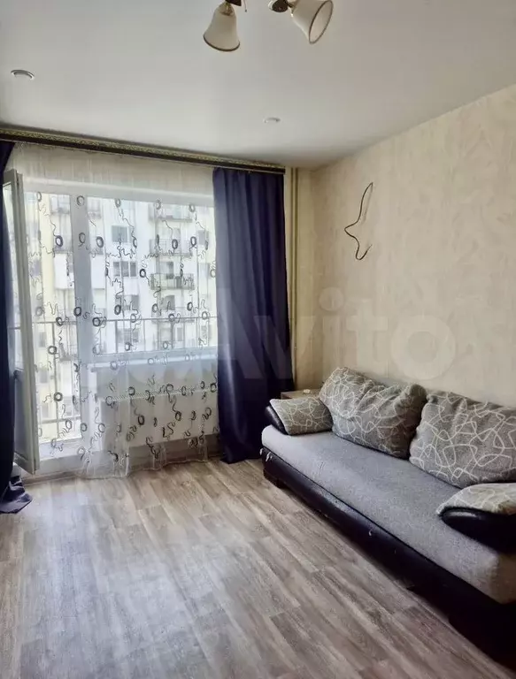 1-к. квартира, 38 м, 6/9 эт. - Фото 0