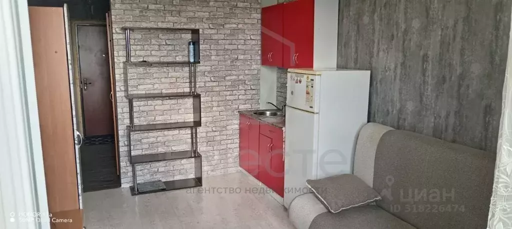 Студия Новосибирская область, Новосибирск ул. Виктора Уса, 9 (24.0 м) - Фото 1