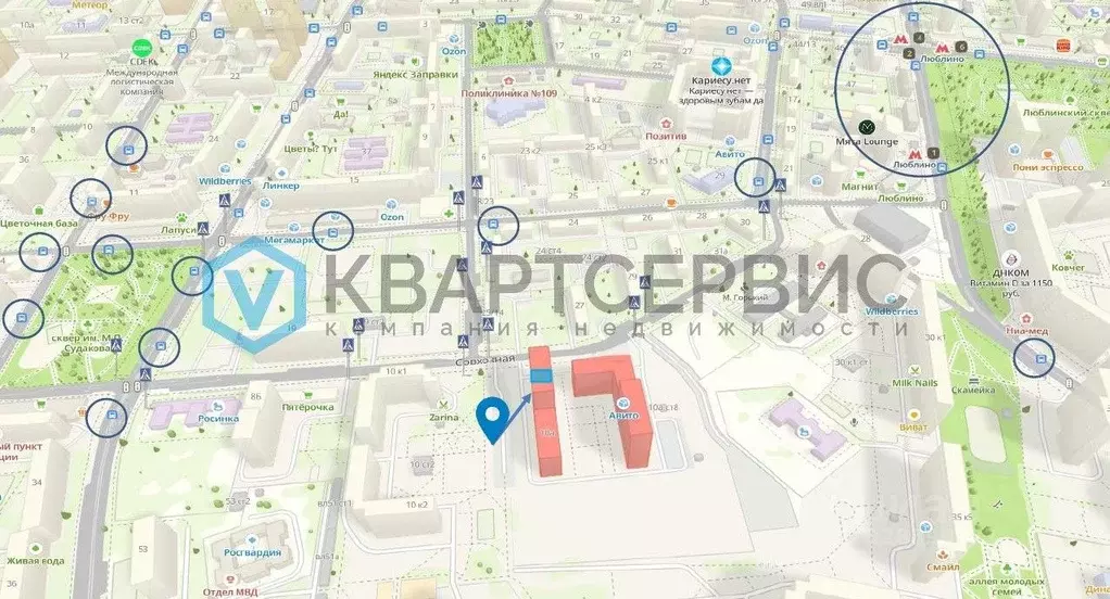 Торговая площадь в Москва Совхозная ул., 10А (148 м) - Фото 2