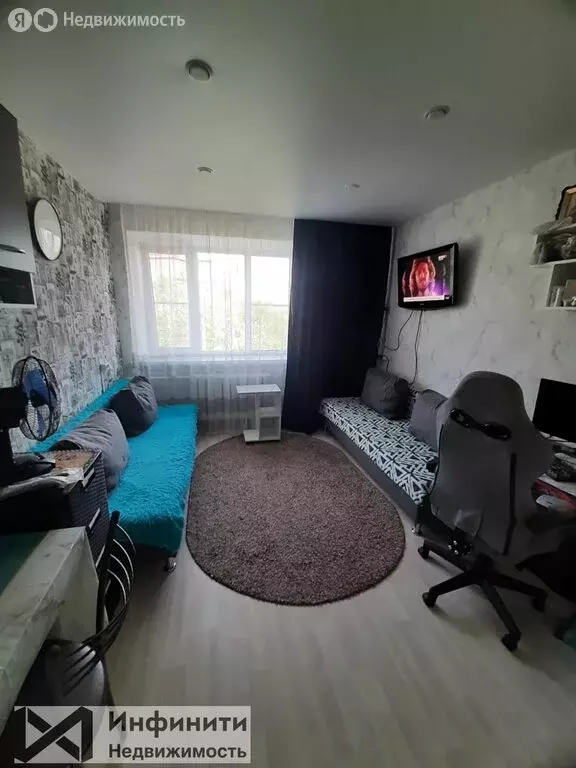 1к в -комнатной квартире ( м) - Фото 1