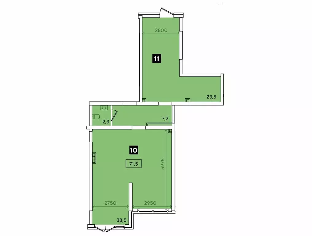 Офис (71.5 м) - Фото 1