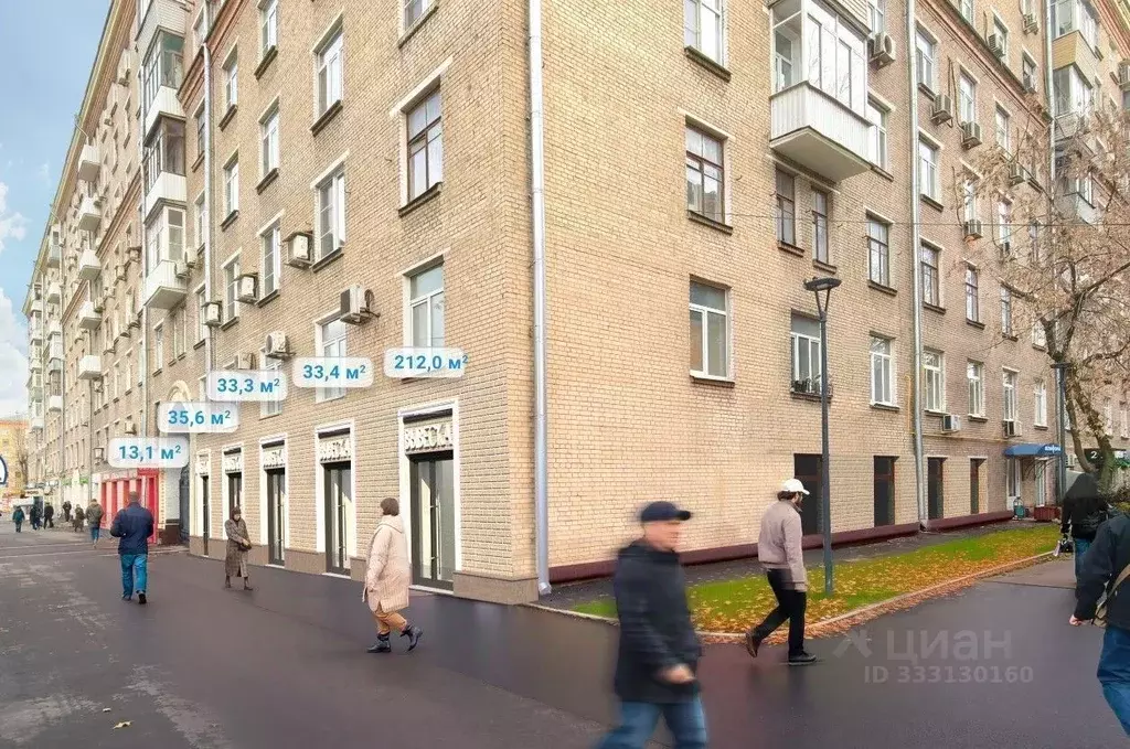 Торговая площадь в Москва Профсоюзная ул., 5/9 (212 м) - Фото 1