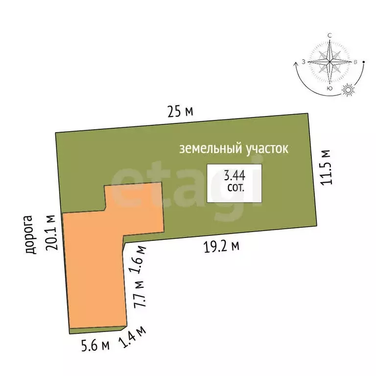 Дом в Челябинск, Белостокская улица (69.9 м) - Фото 2