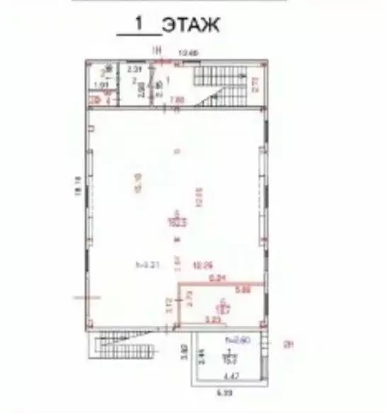 Помещение свободного назначения в Москва МКАД, 47-й км, 5с4 (1062 м) - Фото 2