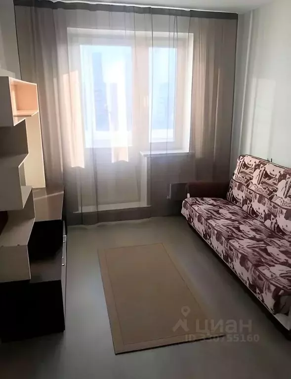 1-к кв. Красноярский край, Красноярск Взлетка мкр, ул. Батурина, 19 ... - Фото 1